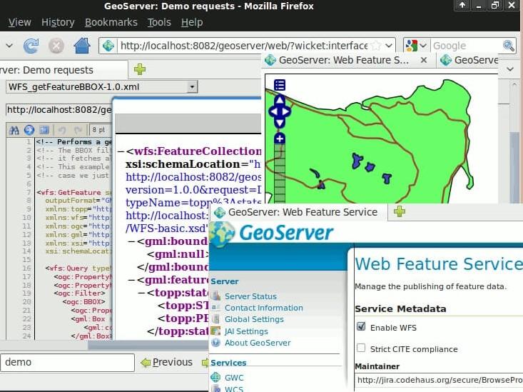 FOSS4g Stack: Internet Kartierung mit Geoserver